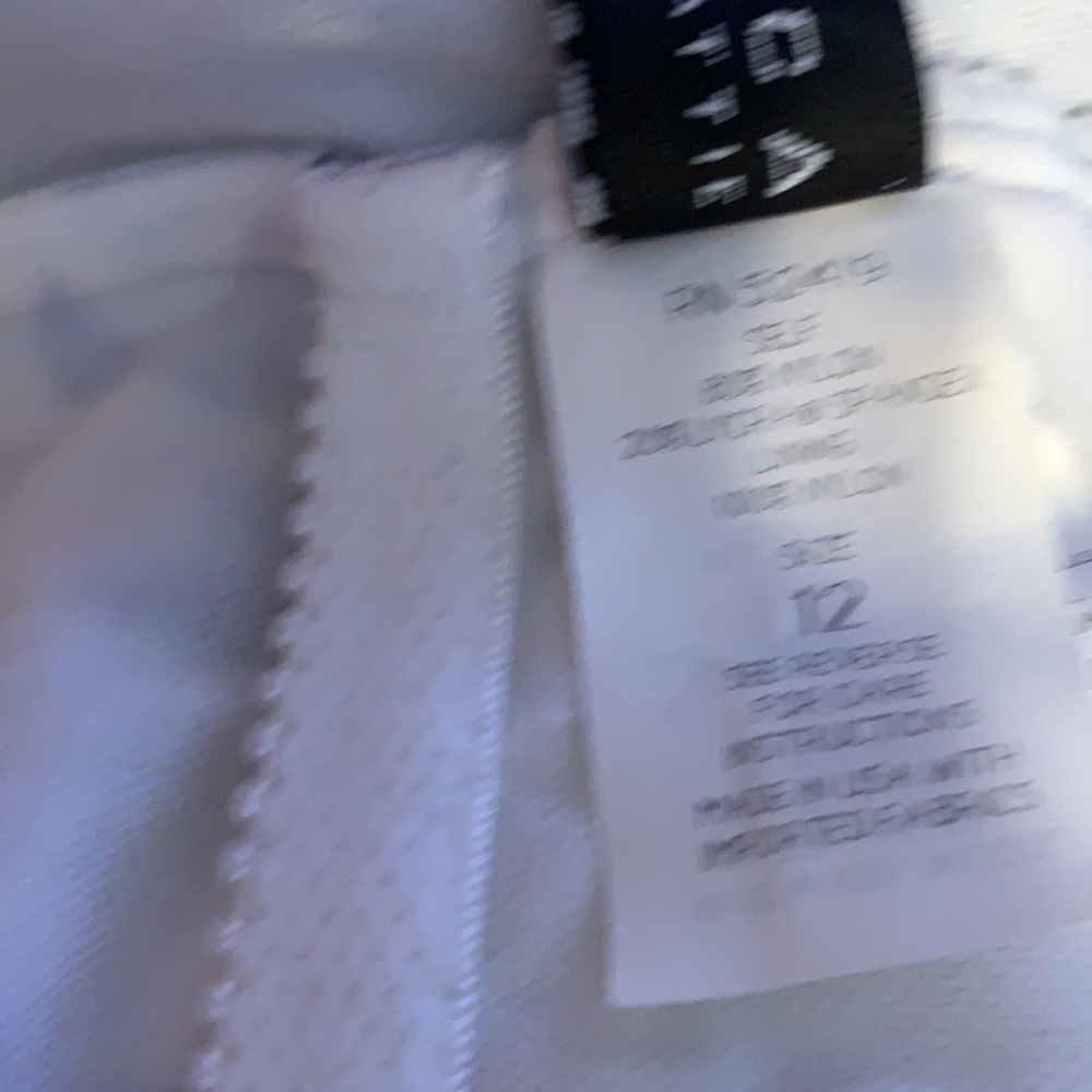 LA BLANCA Tropical Swimsuit Tankini Top 12 - Picture 4 of 5